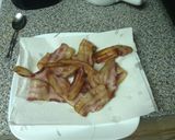 A picture of step 2 of Easy Smeeshy BLT Me :).