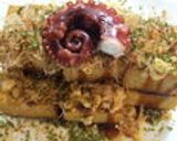 A picture of step 4 of Takoyaki-Style Fried Tofu.