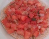 A picture of step 1 of Dean's Juicy Brushetta Turkey Deli Sandwich (Healthy Eating).