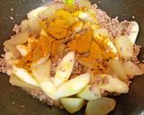 A picture of step 9 of Easy Nanban-style Curried Soboro and Daikon Radish.