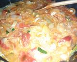 Lecsó tojással,bazsalikommal 🫑🍅🧅🌶🍺 recept fázis 5 fotója