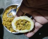A picture of step 5 of Soyagranulues stuffed in Boil Potatoes.