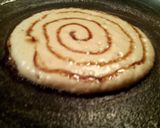 A picture of step 5 of Sunshine's pecan cinnamon pancakes.