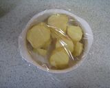 A picture of step 1 of Packed With Sweet Potatoes! Sweet Potato Cake.