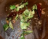 A picture of step 2 of Dondakaya Pachadi (Ivy Gourd/ Tindora/ Kundru Chutney).