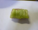 A picture of step 4 of Cabbage Rolls with Creamy Mushroom Sauce.