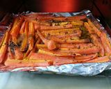 A picture of step 1 of Baked carrot (cumin seeds and olive oil).