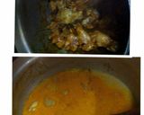 A picture of step 2 of Khao Soi Gai /Thai Curry Noodle With Chicken.