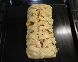 A picture of step 3 of Apple Strudel.