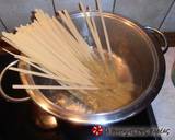 Spaghetti με καπνιστό τόνο και λεμόνι φωτογραφία βήματος 1