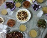 صورة لخطوة 3 من وصفة حمص باللحمه وسلطة وشوربه العدس وقلاية البندورة الحاره 😍😍