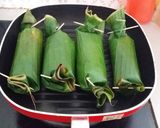 Foto langkah ke 4 dari resep Nasi bakar ayam jamur kemangi (no minyak).
