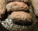 A picture of step 2 of Ground Beef Croquettes with White Sauce.