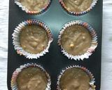 A picture of step 8 of Eggless Whole Wheat Banana Muffins with Dry Fruits.