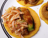 Foto del paso 9 de la receta: Tacos🌮 de calabacín y berenjena empanizados🌮
