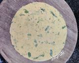 A picture of step 3 of Methi Na Thepla.