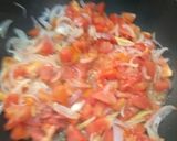 A picture of step 4 of Tomato ginger onion ki sabzi.