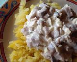 A picture of step 10 of Matjes Herring Salad (Matjesfilet Hausfrauenart).