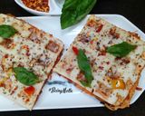 A picture of step 8 of Italian Pizza Waffle.