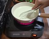 Foto langkah ke 2 dari resep Matcha Turkish Magnolia Pudding.