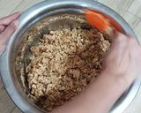 A picture of step 13 of Winter special gond laddu.
