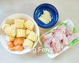 玉米文昌雞湯的食譜步驟2照片