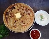 मूली गोभी मिक्स पराठा (Mooli gobhi mix paratha recipe in Hindi) रेसिपी चरण 6 फोटो