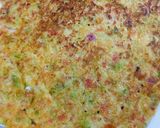 A picture of step 7 of Oats veggie pancake.