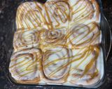 صورة لخطوة 11 من وصفة Cinnamon rolls رولات القرفة