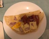 Foto langkah ke 3 dari resep Tortillas with turkey.