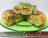 Foto del paso 16 de la receta Tortilla de patatas y brócoli 'Apta para personas con diabetes'