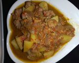 A picture of step 9 of Minced meat and potato pepper soup.