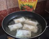 Foto langkah ke 3 dari resep Lumpia Ubi Ungu Keju Choco.