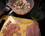 Foto del paso 1 de la receta: Chow Fan de Pollo 🍚🍗