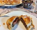 Foto del paso 7 de la receta: Medallones de solomillo de cerdo ibérico relleno en obleas Buitoni
