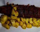 A picture of step 5 of Baked ice fish with Irish potato.