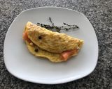 Foto del paso 3 de la receta: Omelette de Salmón y Queso crema