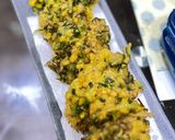 Foto langkah ke 3 dari resep Bakwan jagung daun kelor.