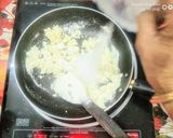 A picture of step 1 of Kesari Kalakand.