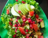 A picture of step 5 of Pomegranate Salad.