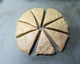 A picture of step 8 of One Bowl Kinako Scones.