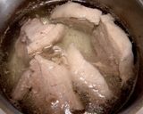 A picture of step 2 of Pork Belly Simmered with Ume Jam and Honey.
