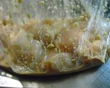 A picture of step 4 of Chicken Breast and Leek Stir-Fry with Gochujang and Mayonnaise.