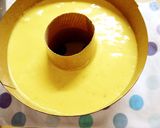 A picture of step 17 of Halloween Kabocha Squash Chiffon Cake.