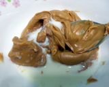 A picture of step 6 of Cashew Nut Pancake Top Peanut Butter And Honey.