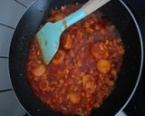 Foto langkah ke 4 dari resep Spaghetti Bolognese Instant.