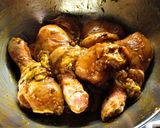 Egyszerű sült csirkecomb sütőzacskóban sütve recept fázis 1 fotója