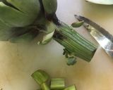 Foto del paso 2 de la receta Arroz integral meloso con alcachofas, de Rita 😋