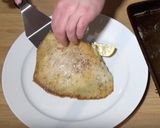 A picture of step 8 of Skate wing with a brown butter and caper sauce.