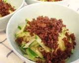 A picture of step 11 of Chilled Noodles with Meat-Miso Sauce and Vegetables.